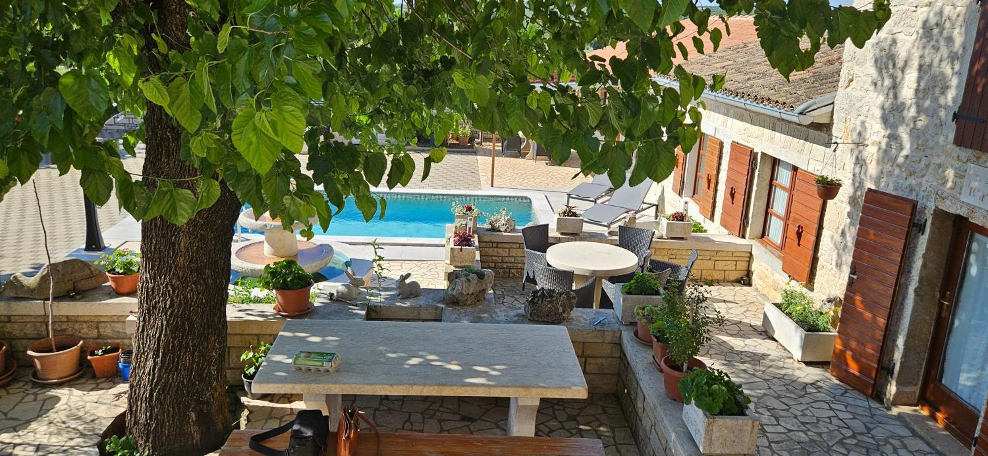 Apartments Vesna With Pool - New! Sveti Lovrec Pazenaticki Quarto foto